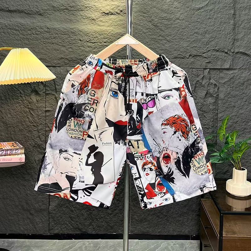 Printed shorts
